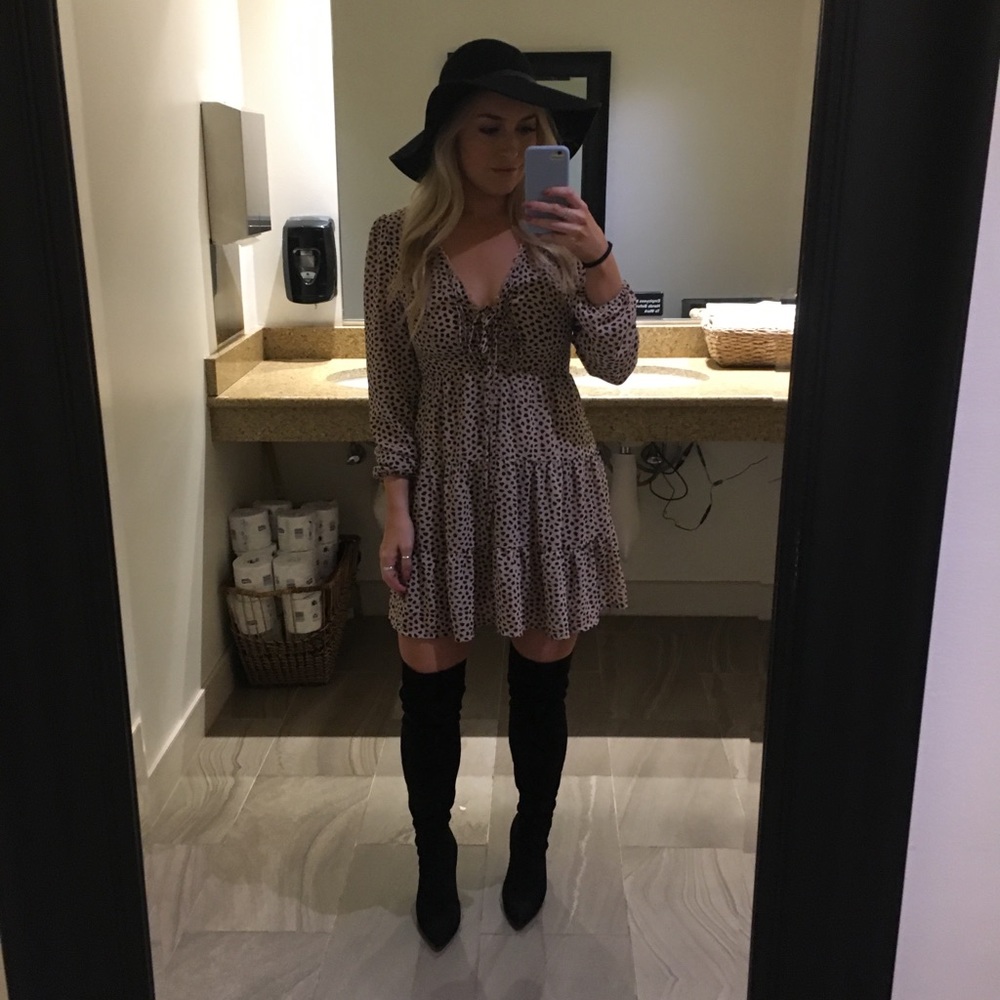 Spotted print dress - Picture 6 of 6